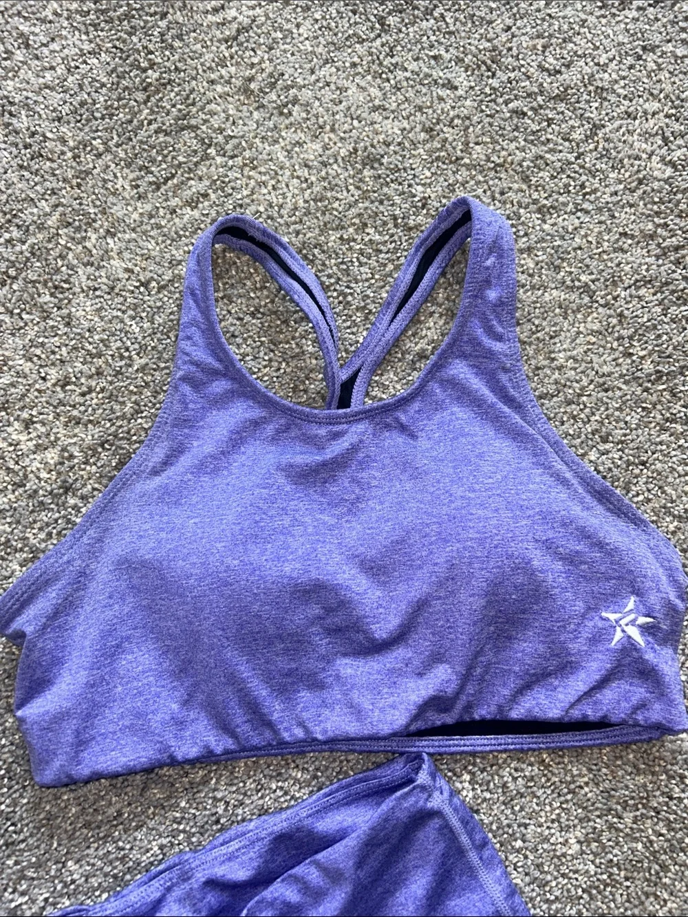 Rebel Athletic Purple Set - Sports Bra & Leggings